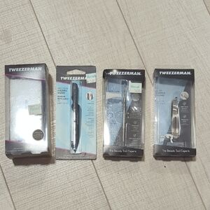 BNIB Tweezerman Pedicure Stone,Skin Care Tool, Folding Razor And Cuticle Nipper